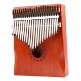 Thumb Piano, 21 Teclas, Portátil, De Madera, Para Limpieza,