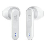 Auriculares Inalámbricos Jbl Wave Flex Bluetooth Tws Color Blanco