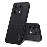 For Xiaomi Redmi Note 13 5g Wood Pattern Slim Hard Back Case
