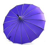 Sombrilla Parasol Estilo Techo A La Antigua Púrpura