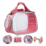 Bolso De Gato Espacial Transparente Plegable Para Mascotas 