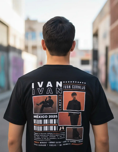 Playera Ivan Cornejo Doble Diseño | Meses sin interés