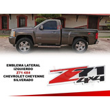 Emblema Lateral Izquierdo Z71 Chevrolet Cheyenne Silverado