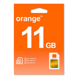 Chip 5g Europa +30 Países - 11gb - 28 Dias - Orange