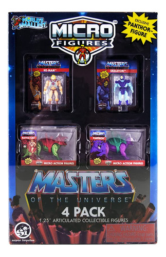 Worlds Smallest Masters Of The Universe Micro Figures - Jue