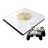 Skin Ps4 Slim Destiny Para Consola Mando Barlights