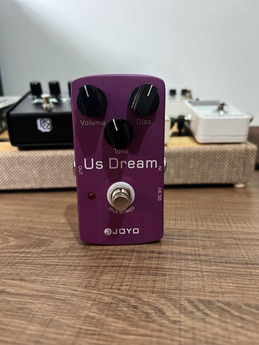 Pedal Efeito Us Dream Joyo Distorção Overdrive  Pedaleira