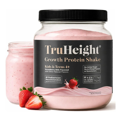 Truheight Proteina Para El Crecimiento De Niños 400 Gramos Fresa | Envío gratis