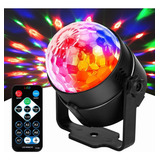 Bola De Luz Led Rgb Con Control Remoto Para Discoteca Party