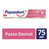 Pasta Dental Pepsodent Integral 18 Dientes Sensibles 75 Ml