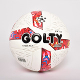 Balón De Fútbol Pro Golty Dualtech Ii No.4 Color Rojo