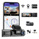 Kit | Dashcam Azdome | 4k | 3 Cam | 256gb | 24h | Gps | Wifi