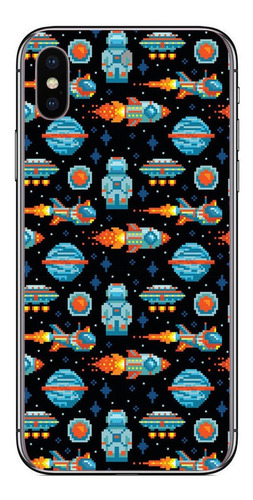 Funda Para iPhone Varios Modelos Acrigel Astronauta Collage