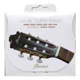 Set Cuerdas Nylon Ibanez Icls6nt Guitarra Clásica