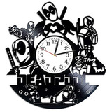 Kovides Marvel Comics Regalo Deadpool Reloj Lp Vinilo Retro 