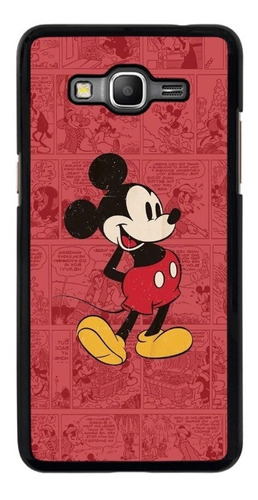Funda Protector Para Samsung Galaxy Mickey Mouse Rojo