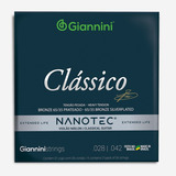 Encordoamento Giannini Violao 028/042 Nanotec  Genwpa Pn