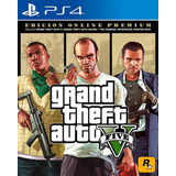 Grand Theft Auto V Gta 5 Premium Online Edition - Ps4