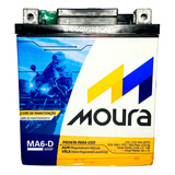 Bateria Honda Lead 110 2013 6ah Moura Moto Ma6d - Ytx7l-bs