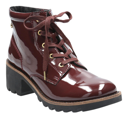 Botin Mujer Sula Rojo Hush Puppies