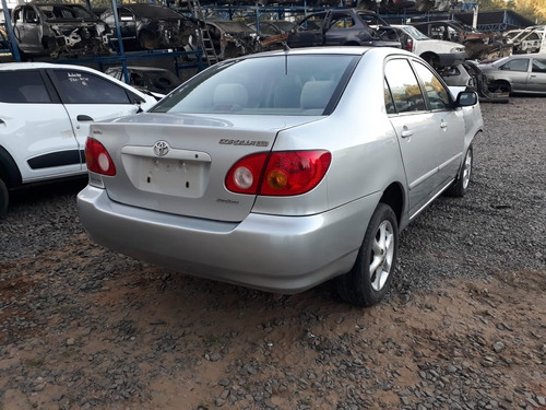 SUCATA TOYOTA COROLLA 1.8 136CVS GASOLINA 2004 RS CAÍ PEÇAS 