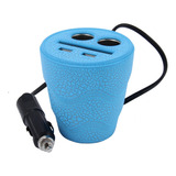 Cargador De Coche D-24 Con Doble Puerto Usb De 12 A 24 V