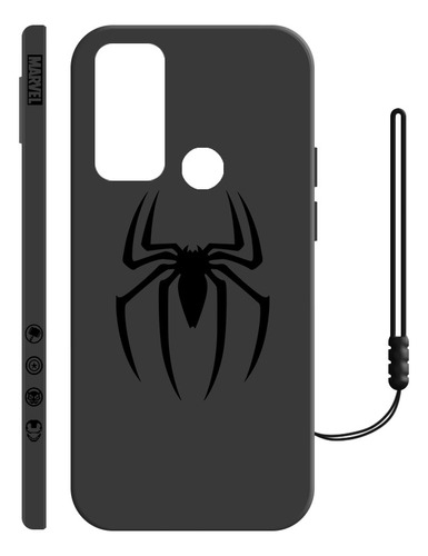 Carcasa Silicona De Spiderman Araña Para Motorola + Correas