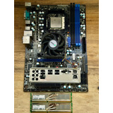 Combo Motherboard Msi 770-c45+ Athlon Ii X3 425+ 4 Gb Ram