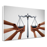 Cuadro Justicia Derecho Canvas Grueso Cly24 140x90