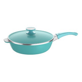 Sarten Essen 24cm Color Aqua Nueva Con Espatula De Regalo!!