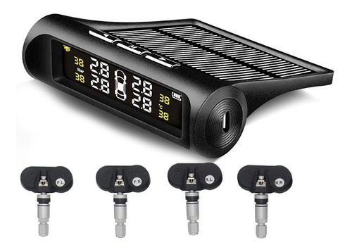 Sensor Presión Temperatura Neumáticos Auto Chata Solar Lcd