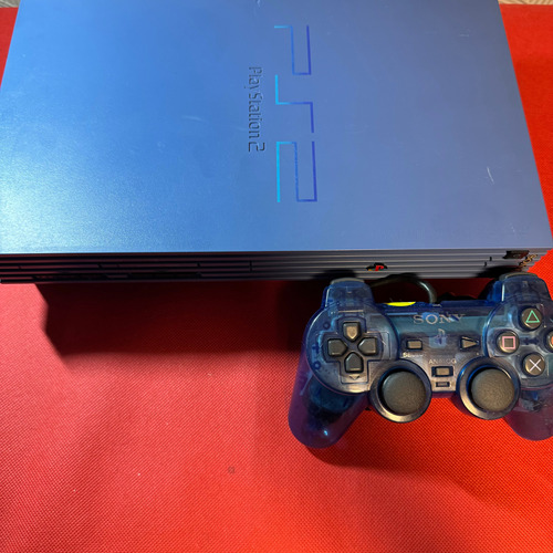 Consola Sony Play Station 2 Fat Aqua Blue