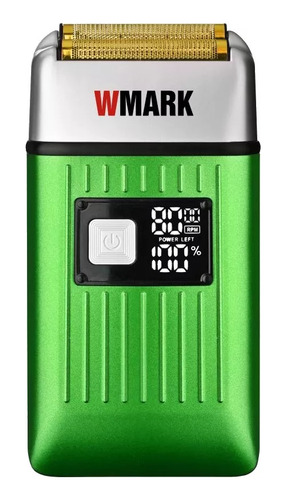 Maquina Shaver De Acabamento Wmark Profissional Ng996 Verde