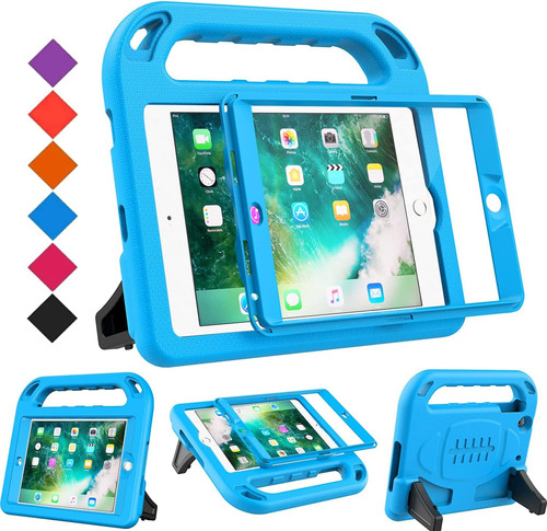 Funda Bmouo iPad Mini 1 2 3 Protector Pantalla Incorporado,