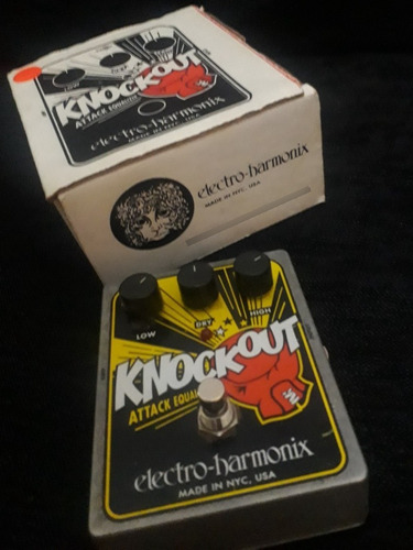 Excelente! Pedal Electro Harmonix Knock Out Equaliza Clean