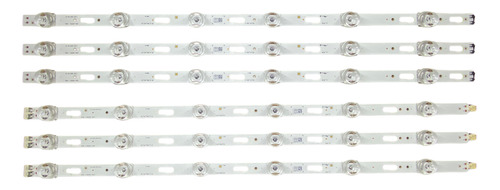 Kit 6 Barras Led Un50au7700 | Un50au7700g