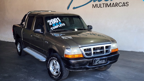 Ford Ranger Cabine Dupla 4x4 Turbo Diesel Aceito Trocas 2001