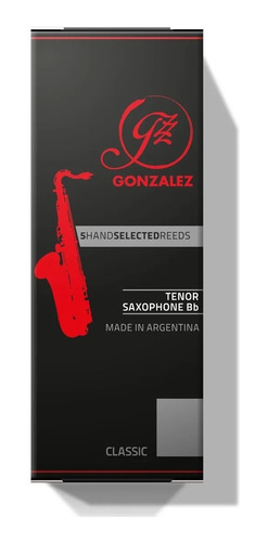 Palheta Gonzalez Sax Tenor Classic - 3 Un.