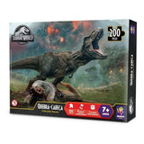 Quebra Cabeca Jurassic World Furia Do T-rex 200 Peças - Mimo