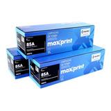 Toner Maxprint Ce285a Na Caixa Com 3 Toners