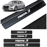 Sticker Proteccion De Estribos Puertas Mazda 3