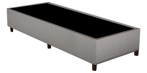 Base Box King Universal 96x27 Suede Linho Areia Gazin  