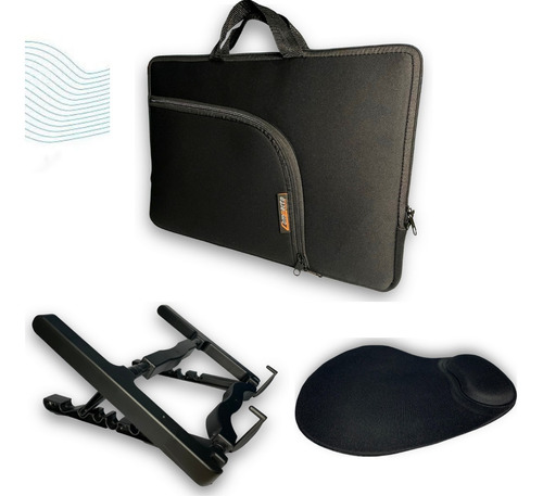 Capa Notebook 15.6 + Suporte Para Notebook Mesa + Mouse Pad