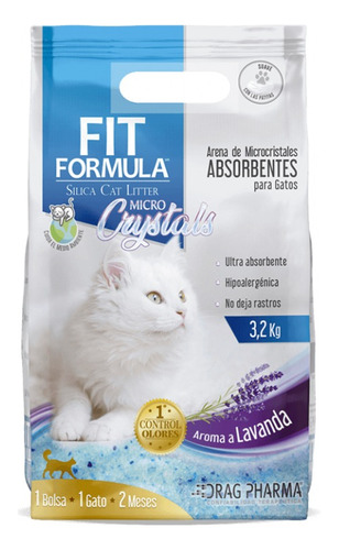 Arena Micro Cristales Fit Formula 3.2 Kilos