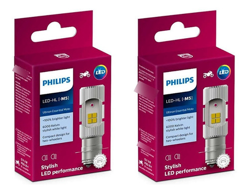 Kit 2 Lampara Led Philips P/ Yamaha Raptor 350 700 Yfz 450