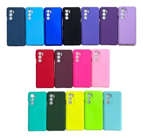 Funda Silicone Case Felpa Para Motorola Moto Edge 30 Pro