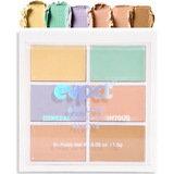 Evpct 6 Colores Ocultar Correcto Crema Contorno Paleta De M.