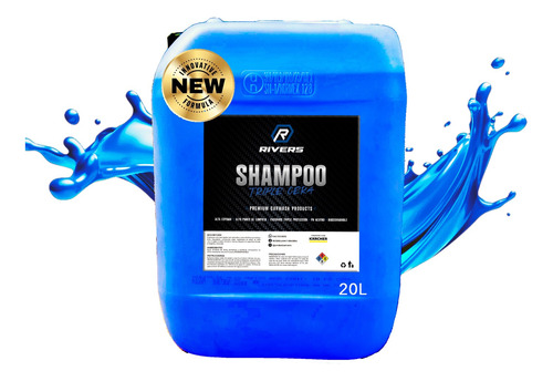 Shampoo Plus Triple Cera Alta Espuma Cubeta E Hidrolavadora