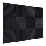 12 Paneles Esponja Acústica Espuma 30x30 Calidad Profesional