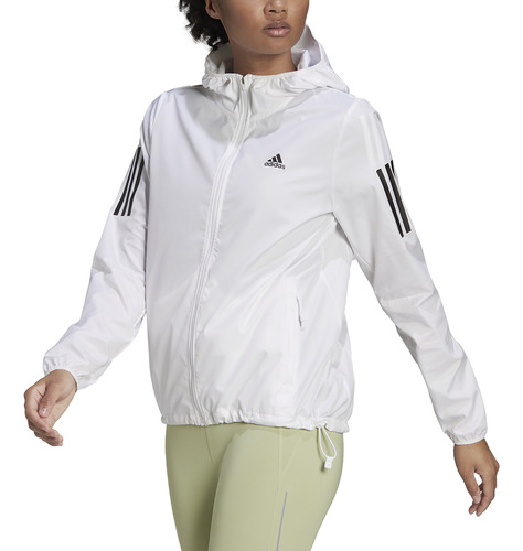 Campera Rompeviento adidas Running Own The Run. Mujer Bl Gf